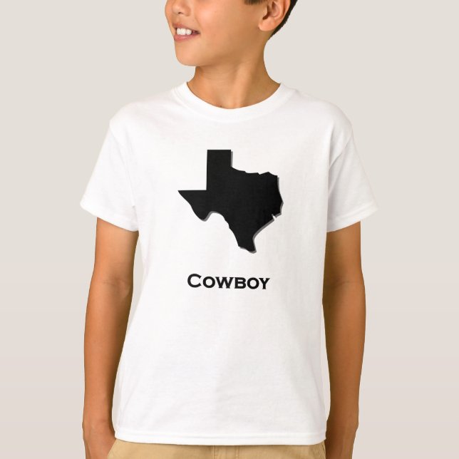 Texas Cowboy T-Shirt (Vorderseite)