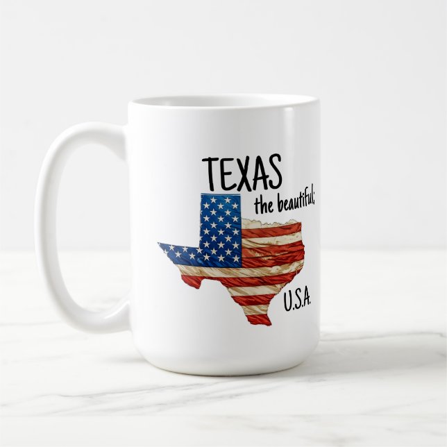 TEXAS das schöne USA Kaffeetasse (Links)