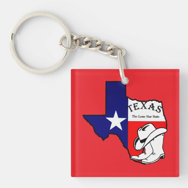 Texas, der einstündige Staat, Schlüsselanhänger (Vorderseite)