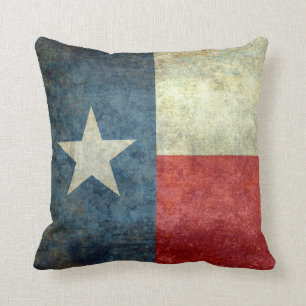 Texas - der einzige Stern-Staat Kissen