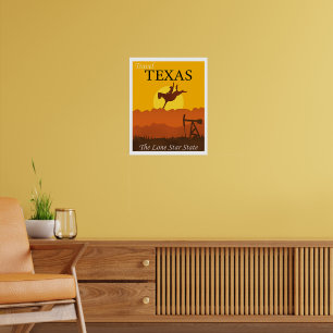 Texas, Der Lone Star Staat, Poster