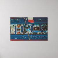 Texas (einstündige Flagge)Große Buchstabenszenen