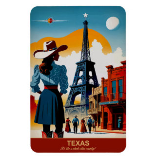 Texas: Es ist wie ein ganzes anderes Land flexibel Magnet
