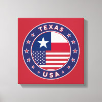 Texas, États-Unis, Texas poster, toile