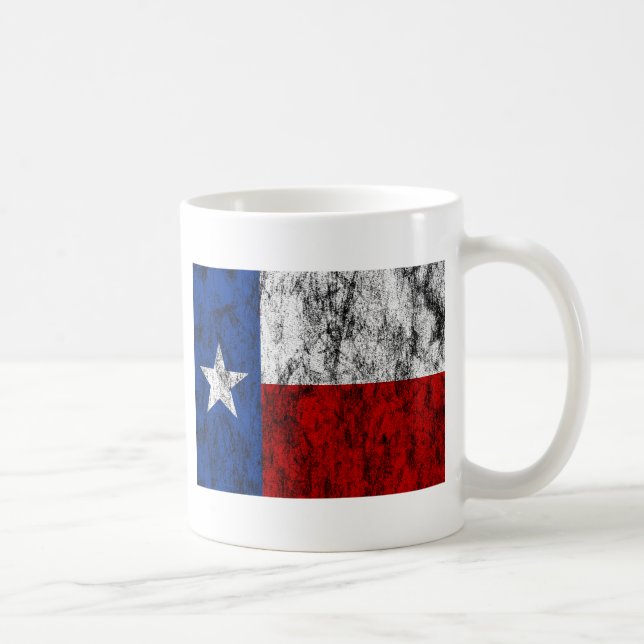 texas-Fahne Kaffee-Tasse Kaffeetasse (Rechts)