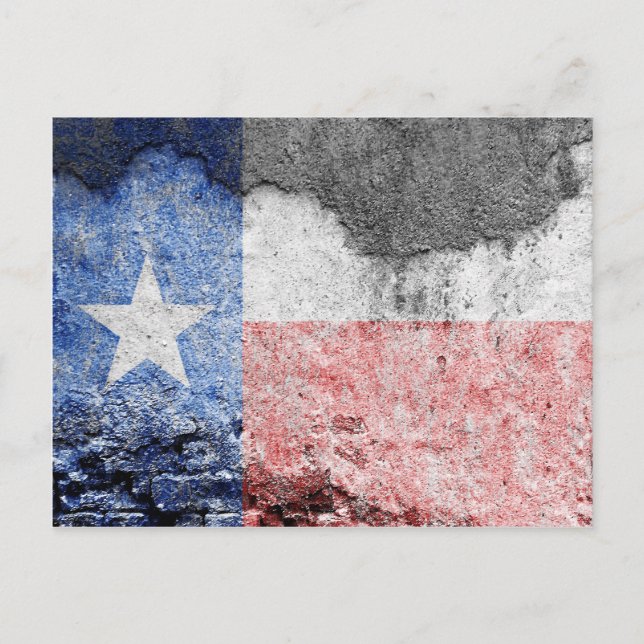Texas-Fahne Postkarte (Vorderseite)