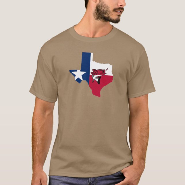 Texas Fishing T-Shirt (Vorderseite)