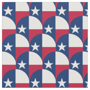 TEXAS Flag & America Staat Fabric/USA Modering Stoff