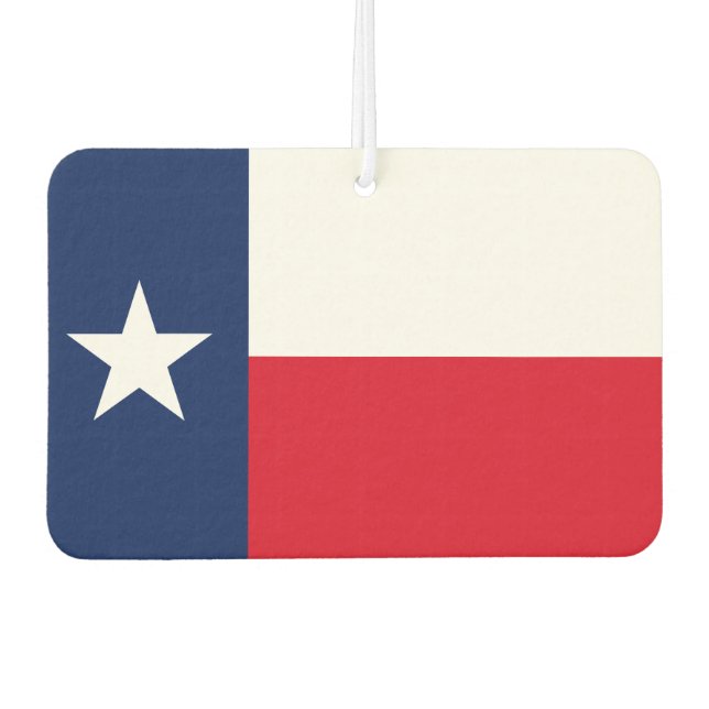 TEXAS-Flag - Autolufterfrischer (Vorderseite)