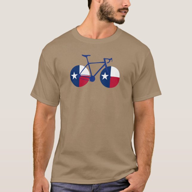 Texas Flag Cycling T-Shirt (Vorderseite)