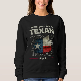 Texas Flag ein Symbol für texanischen Stolz Sweatshirt
