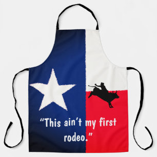 Texas-Flag für die gesamte Print-Schürze Schürze