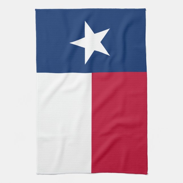 Texas Flag: Langorne, der texanische einstündige S Geschirrtuch (Vertikal)