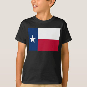 Texas Flag: Langorne, der texanische einstündige S T-Shirt