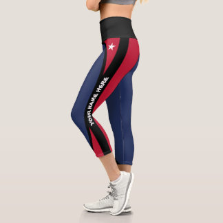 Texas Flag Leggings