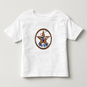 Texas Flag-Leiter mit Rope Team Roper Kleinkind T-shirt