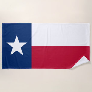 Texas Flag Lone Star Staat Strandtuch