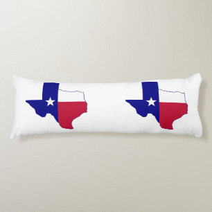 Texas Flag Map Seitenschläferkissen