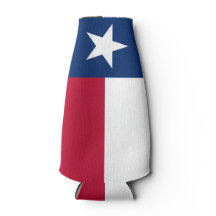 Texas Flag Name Glacière de bouteille