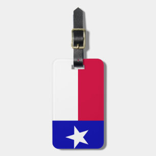 Texas-Flag PERSONALISIERTES GEPÄCKSCHILD Gepäckanhänger