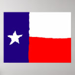 Texas Flag Pop Art Poster - American Staaten Print<br><div class="desc">USA Staaten Flags Digital Artworks - American Staatssymbole & Emblems - Flaggen von USA</div>