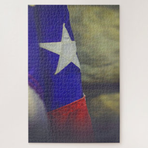 Texas Flag Rustic Lone Star Staat USA