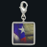 Texas Flag Rustic Lone Star Staat USA Charm<br><div class="desc">Texas Flag Rustic Lone Star Staat USA</div>