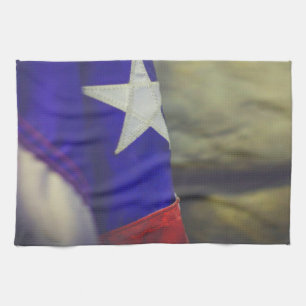 Texas Flag Rustic Lone Star Staat USA Geschirrtuch