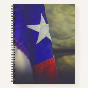 Texas Flag Rustic Lone Star Staat USA Notizbuch