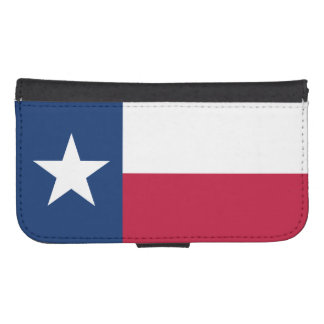 Texas Flag Samsung Galaxy S4 Wallet Case