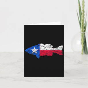 Texas Flag Smallmouth by Fishing Karte