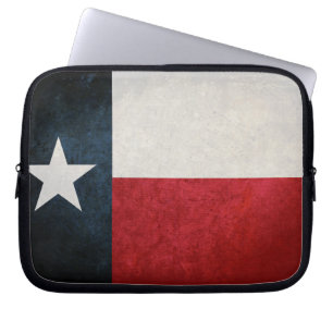Texas Flag; Texan; Laptopschutzhülle