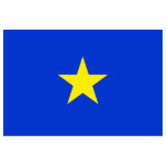 Texas, Flag von Texas (1836-1839) Statuette Freistehende Fotoskulptur<br><div class="desc">Texas,  Flagge von Texas (1836-1839)</div>