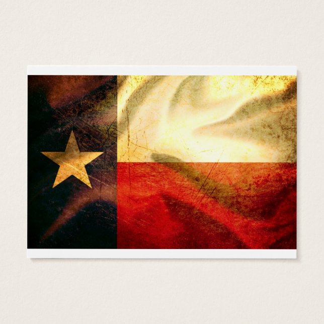 Texas Flag windet Seide (Rückseite)