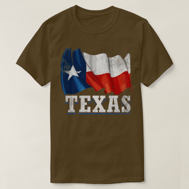 Texas-Flagge1 T-Shirt (Design vorne)