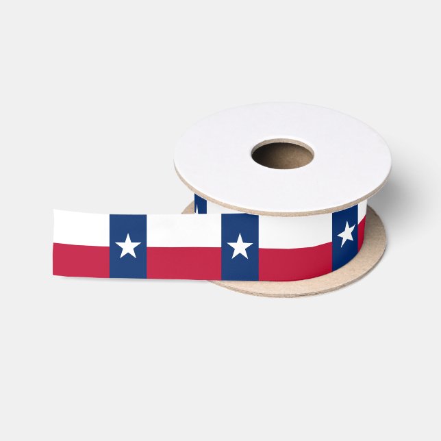 Texas-Flagge, amerikanisches Flaggenband Satinband (Spule)