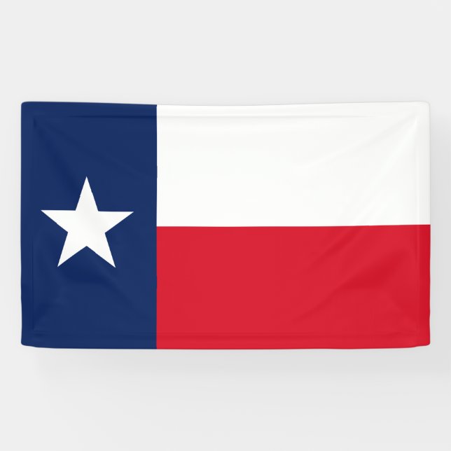 TEXAS-Flagge - Banner (Horizontal)