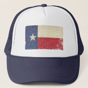 Texas-Flagge, beunruhigt Truckerkappe
