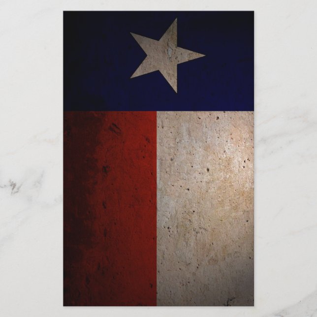 Texas-Flagge Briefpapier (Vorderseite)