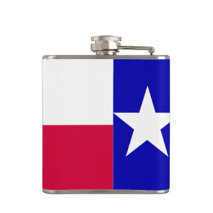 Texas-Flagge Flachmann