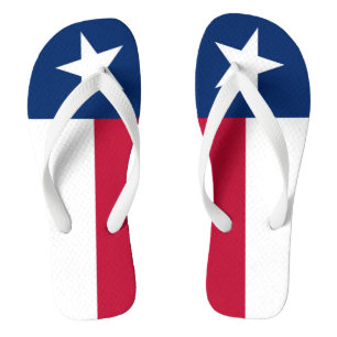 Texas-Flagge Flip Flops