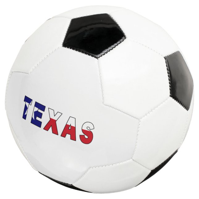 Texas-Flagge Fußball (Dreiviertel)