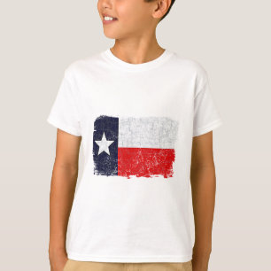 TEXAS-FLAGGE GEALTERT T-Shirt