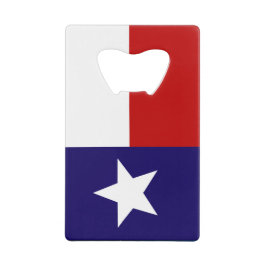 Texas-Flagge Geldbeutel Flaschenöffner