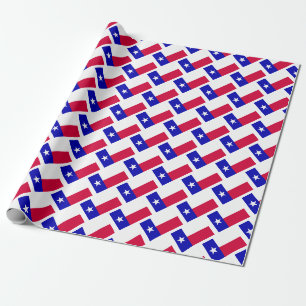 Texas-Flagge Geschenkpapier