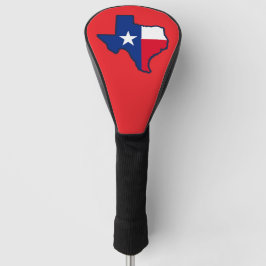 Texas-Flagge Golf Headcover