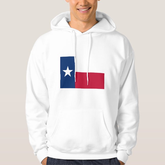 Texas-Flagge Hoodie (Vorderseite)