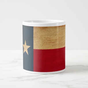 Texas-Flagge Jumbo-Tasse