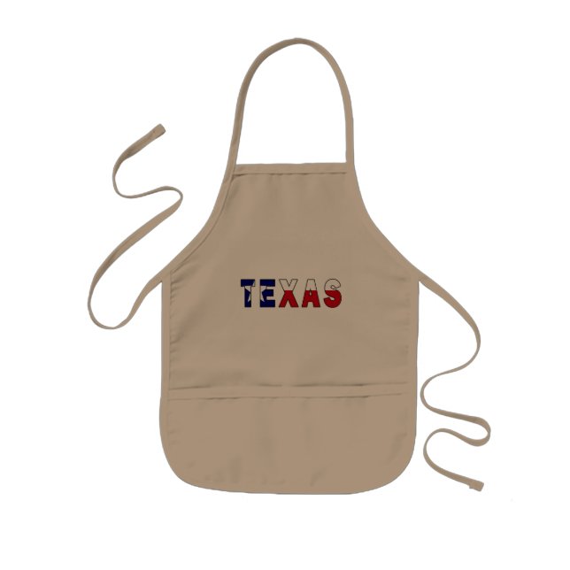 Texas-Flagge Kinderschürze (Vorne)
