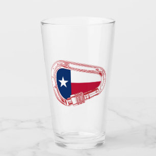 Texas-Flagge-Kletterkarabiner Glas